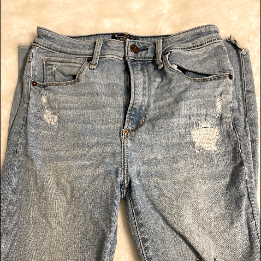 Abercrombie simone high rise ankle length size 27